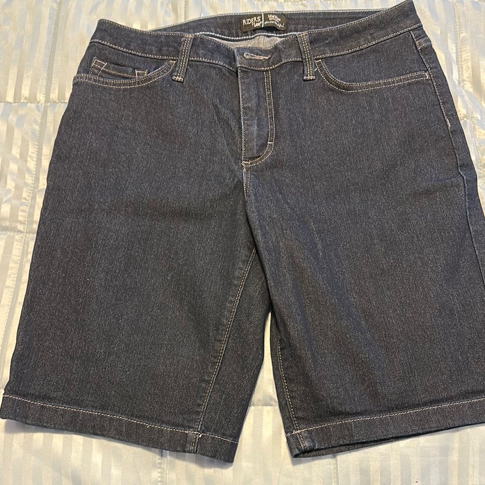 Riders by Lee Women's Jean Shorts - Dark Blue